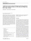 Research paper thumbnail of Application of Remote Sensing Technologies in Detecting Prehistoric Canals of the Hohokam Period (A.D. 450–1450) in the Middle Gila River Valley, Arizona. 