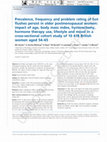 Research paper thumbnail of Decline in use of hormone therapy among postmenopausal women in the United Kingdom