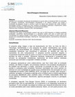 Research paper thumbnail of NeuroPaisagens Sinestésicas (3º SIIMI, 2014)