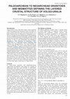 Research paper thumbnail of PALEOARCHEAN TO NEOARCHEAN GRANITOIDS AND MIGMATITES DEFINING THE LAYERED CRUSTAL STRUCTURE OF VOLGO-URALIA