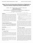 Research paper thumbnail of Report from the 2nd international workshop on replication in empirical software engineering research (RESER 2011)