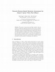 Research paper thumbnail of Towards Feature-Based Situation Assessment for Airport Apron Video Surveillance