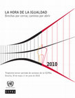 Research paper thumbnail of CEPAL 2010 La hora de la igualdad