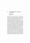 Research paper thumbnail of Avoiding Deadlock in European Trade Policy