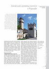 Research paper thumbnail of ČOVANOVÁ JANOŠÍKOVÁ, Z.: Zaniknutá výzdoba zvonice v Poprade/Non-existing decoration of Poprad's belfry. In: Pamiatky a múzeá, roč. 58, 2014, č. 3, s. 49-53.