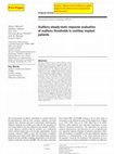 Research paper thumbnail of Auditory steady-state response evaluation of auditory thresholds in cochlear implant patients