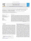 Research paper thumbnail of A whole cell electrochemical biosensor for water genotoxicity bio-detection