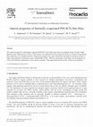 Research paper thumbnail of Optical properties of thermally evaporated PDI-8CN2 thin films