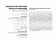 Research paper thumbnail of Frege on the Foundation of Geometry in Intuition