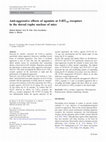 Research paper thumbnail of Anti-aggressive effects of agonists at 5-HT1B receptors in the dorsal raphe nucleus of mice