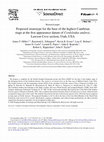 Research paper thumbnail of Proposed stratotype for the base of the highest Cambrian stage at the first appearance datum of Cordylodus andresi, Lawson Cove section, Utah, USA