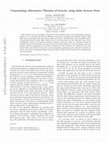 Research paper thumbnail of CONSTRAINING ALTERNATIVE THEORIES OF GRAVITY WITH THE ENERGY CONDITIONS