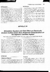 Research paper thumbnail of Stimulation duration and rate effect on EABR characteristics on the Digisonic CI