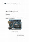 Research paper thumbnail of Manual Programacion Arduino