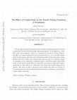 Research paper thumbnail of THE EFFECT OF CONJUNCTIONS ON THE TRANSIT TIMING VARIATIONS OF EXOPLANETS