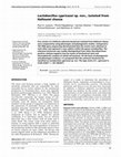 Research paper thumbnail of Lactobacillus cypricasei sp. nov., isolated from Halloumi cheese