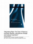 Research paper thumbnail of Regulating Rape: The Case of RapeLay, Domestic Markets, International Outrage, and Cultural Imperialism