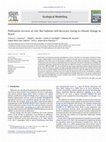 Research paper thumbnail of Pollination services at risk: Bee habitats will decrease owing to climate change in Brazil