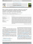 Research paper thumbnail of Effect of climate, wastewater composition, loading rates, system age and design on performances of French vertical flow constructed wetlands: A survey based on 169 full scale systems