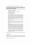 Research paper thumbnail of The framing of the Euro crisis and the contribution of the German policy paradigm