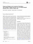 Research paper thumbnail of Brands and Religion in the Secularized Marketplace and Workplace: Insights from the Case of an Italian Hospital Renamed After a Roman Catholic Pope