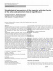 Research paper thumbnail of Morphological parameters of the superior articular facets of the atlas and potential clinical significance