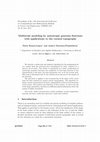 Research paper thumbnail of Multiscale modeling by anisotropic Gaussian functions with applications to the corneal topography