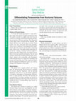 Research paper thumbnail of Differentiating Parasomnias from Nocturnal Seizures