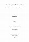 Research paper thumbnail of A Study of Compositional Techniques Used in the Fusion of Art Music with Jazz and Popular Music