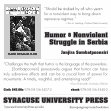 Research paper thumbnail of Humor and Nonviolent Struggle in Serbia