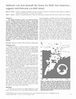 Research paper thumbnail of Sediment core from beneath the Amery Ice Shelf, East Antarctica, suggests mid-Holocene ice-shelf retreat.