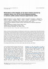 Research paper thumbnail of Restoration of the integrity of rat caeco-colonic mucosa by resistant starch, but not by fructo-oligosaccharides, in dextran sulfate sodium-induced experimental colitis