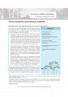 Research paper thumbnail of The new journal for conservationists worldwide