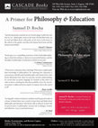 Research paper thumbnail of A Primer for Philosophy and Education