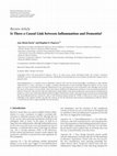 Research paper thumbnail of Is There a Causal Link between Inflammation and Dementia?