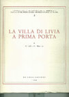 Research paper thumbnail of C. CALCI, G. MESSINEO, La villa di Livia a Prima Porta, Roma 1984.