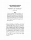 Research paper thumbnail of Connecting vehicle scatternets by Internet-connected gateways