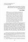 Research paper thumbnail of "The Posthumous Conversion of Ludwig Wittgenstein and the Future of Jewish (anti-)Theology" (AJSR, 39:2)