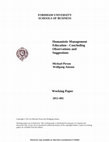 Research paper thumbnail of Humanistic Management Education – Concluding Observations and Suggestions