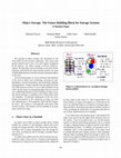 Research paper thumbnail of Object Storage: The Future Building Block for Storage Systems A Position Paper