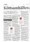 Research paper thumbnail of Köttsamhällets egen ideologi – recension av Melanie Joy