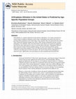 Research paper thumbnail of Arthroplasty Utilization in the United States is Predicted by Age-Specific Population Groups