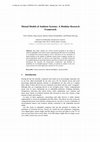 Research paper thumbnail of Mental Models of Ambient Systems: A Modular Research Framework