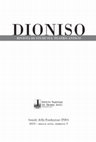 Research paper thumbnail of Riscritture di traduzioni. Edipo re e Medea di Pier Paolo Pasolini, «Dioniso», vol. 3 (NS), 2013: 295-318