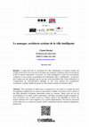 Research paper thumbnail of Le manager architecte de la ville intelligente