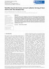 Research paper thumbnail of Satellite-based shortwave aerosol radiative forcing of dust storm over the Arabian Sea