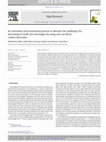 Research paper thumbnail of An innovative electrochemical process to alleviate the challenges for harvesting of small size microalgae by using non-sacrificial carbon electrodes