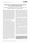 Research paper thumbnail of Modal properties and radiative features of surface and leaky waves on metamaterial grounded slabs