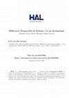 Research paper thumbnail of Diérences Temporelles de Kalman : le cas stochastique