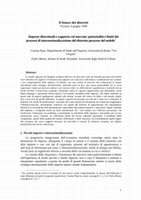 Research paper thumbnail of Imprese distrettuali e rapporto col mercato: potenzialità e limiti dei processi di internazionalizzazione del distretto pesarese del mobile